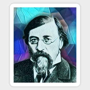 Nikolay Chernyshevsky Portrait | Nikolay Chernyshevsky Artwork 6 Sticker